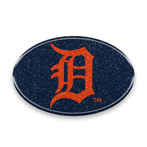 Detroit Tigers Auto Emblem Oval Color Bling