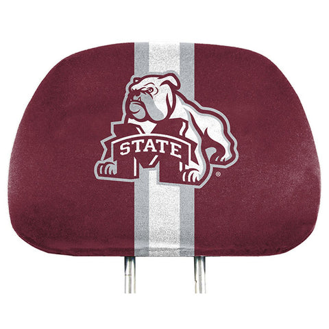 Mississippi State Bulldogs Headrest Covers Full Printed Style Special Order