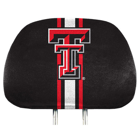 Texas Tech Red Raiders Headrest Covers Full Printed Style Special Order