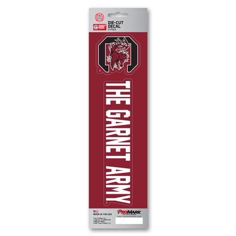 South Carolina Gamecocks Decal Die Cut Slogan Pack