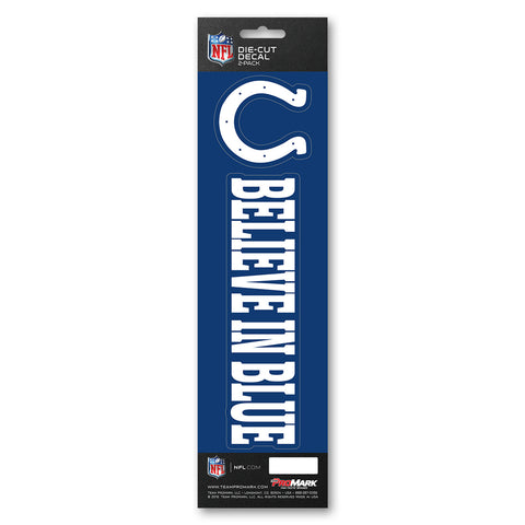 Indianapolis Colts Decal Die Cut Slogan Pack