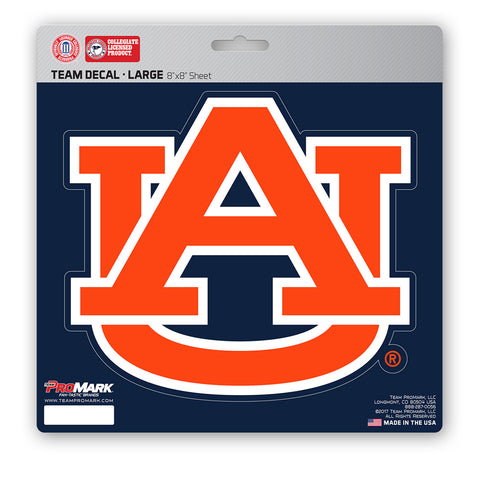 Auburn Tigers Decal 8x8 Die Cut Special Order