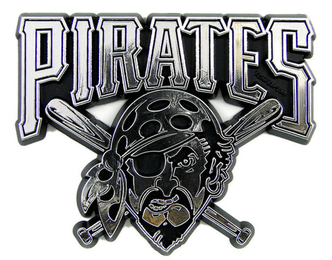 Pittsburgh Pirates Auto Emblem Silver