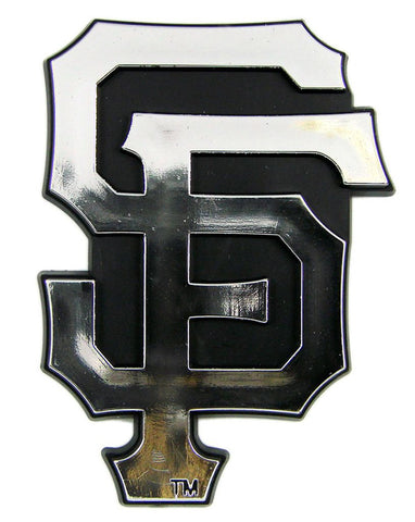 San Francisco Giants Auto Emblem Silver