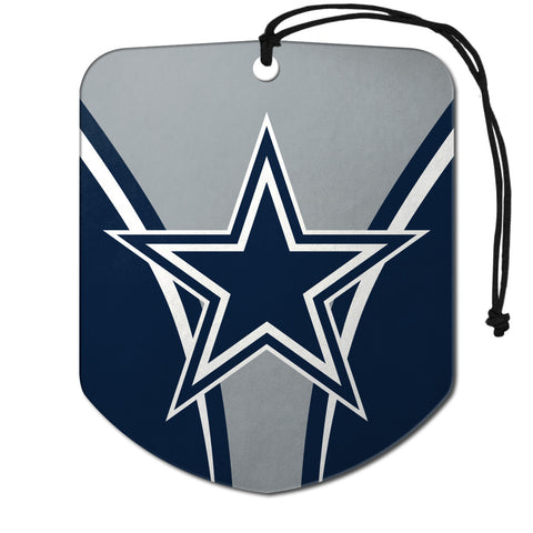 Dallas Cowboys Air Freshener Shield Design 2 Pack