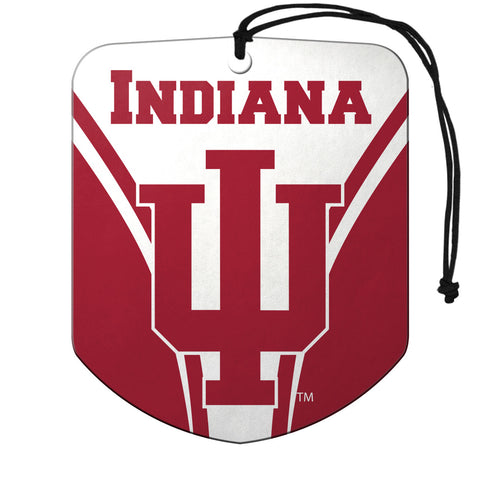 Indiana Hoosiers Air Freshener Shield Design 2 Pack Special Order