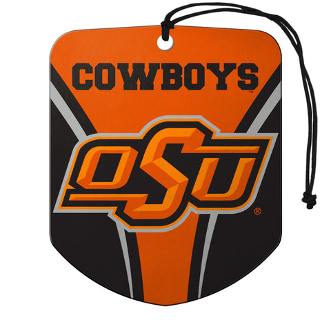 Oklahoma State Cowboys Air Freshener Shield Design 2 Pack Special Order