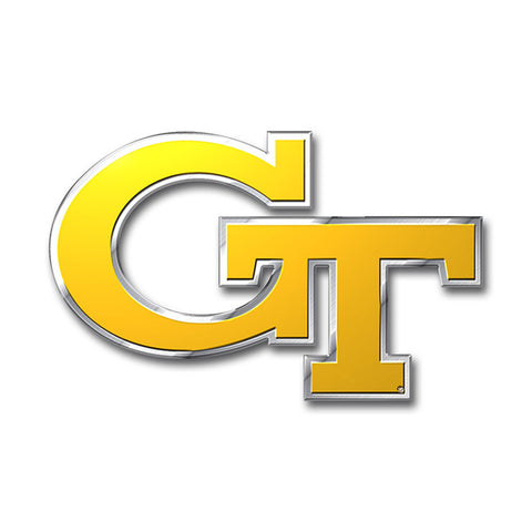 Georgia Tech Yellow Jackets Auto Emblem Color