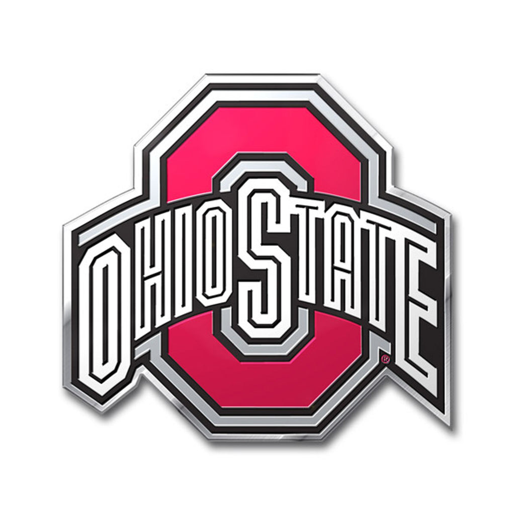 Ohio State Buckeyes Auto Emblem Color