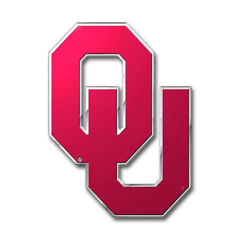 Oklahoma Sooners Auto Emblem Color