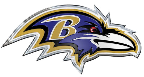 Baltimore Ravens Auto Emblem Color