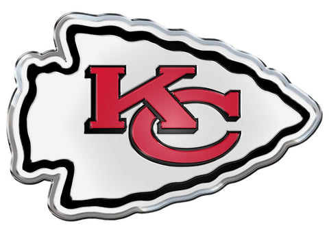 Kansas City Chiefs Auto Emblem Color