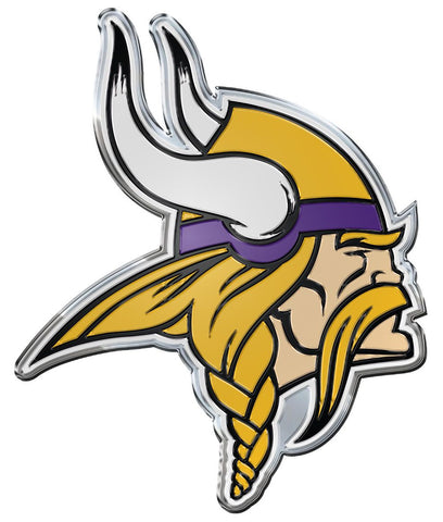 Minnesota Vikings Auto Emblem Color