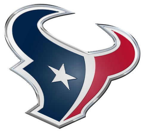 Houston Texans Auto Emblem Color