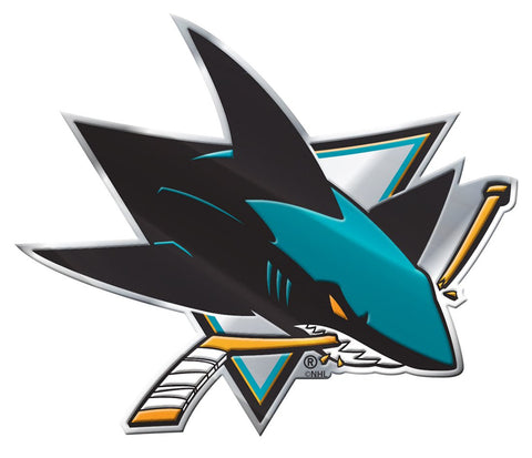 San Jose Sharks Auto Emblem Color