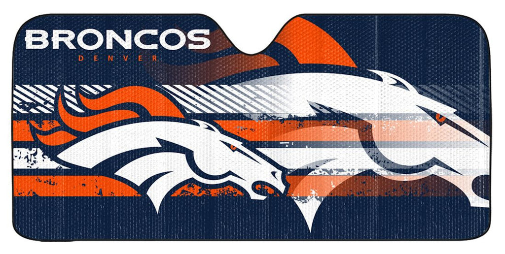 Denver Broncos Auto Sun Shade 59"x27"