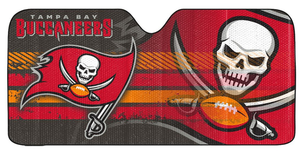 Tampa Bay Buccaneers Auto Sun Shade 59"x27"