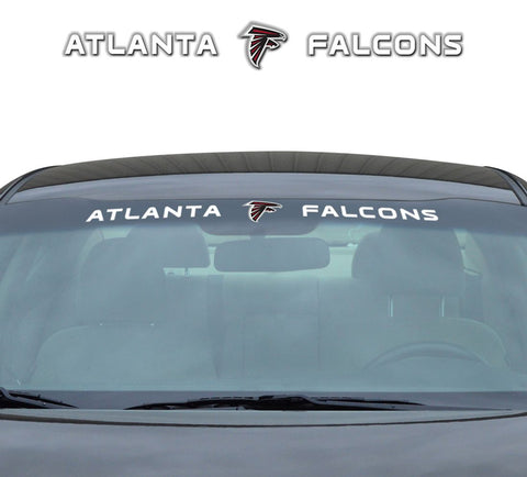 Atlanta Falcons Decal 35x4 Windshield