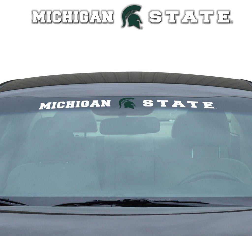Michigan State Spartans Decal 35x4 Windshield Special Order