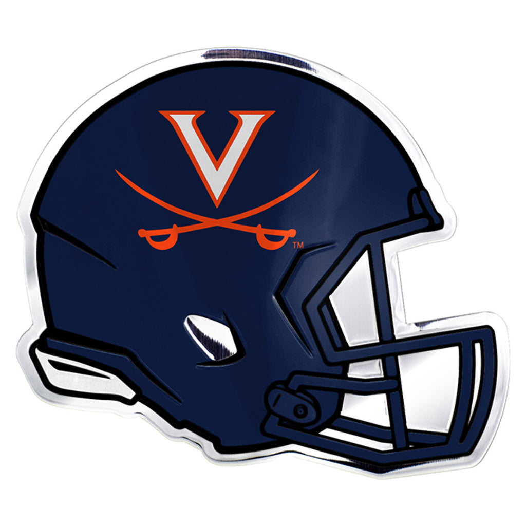 Virginia Cavaliers Auto Emblem Helmet Design