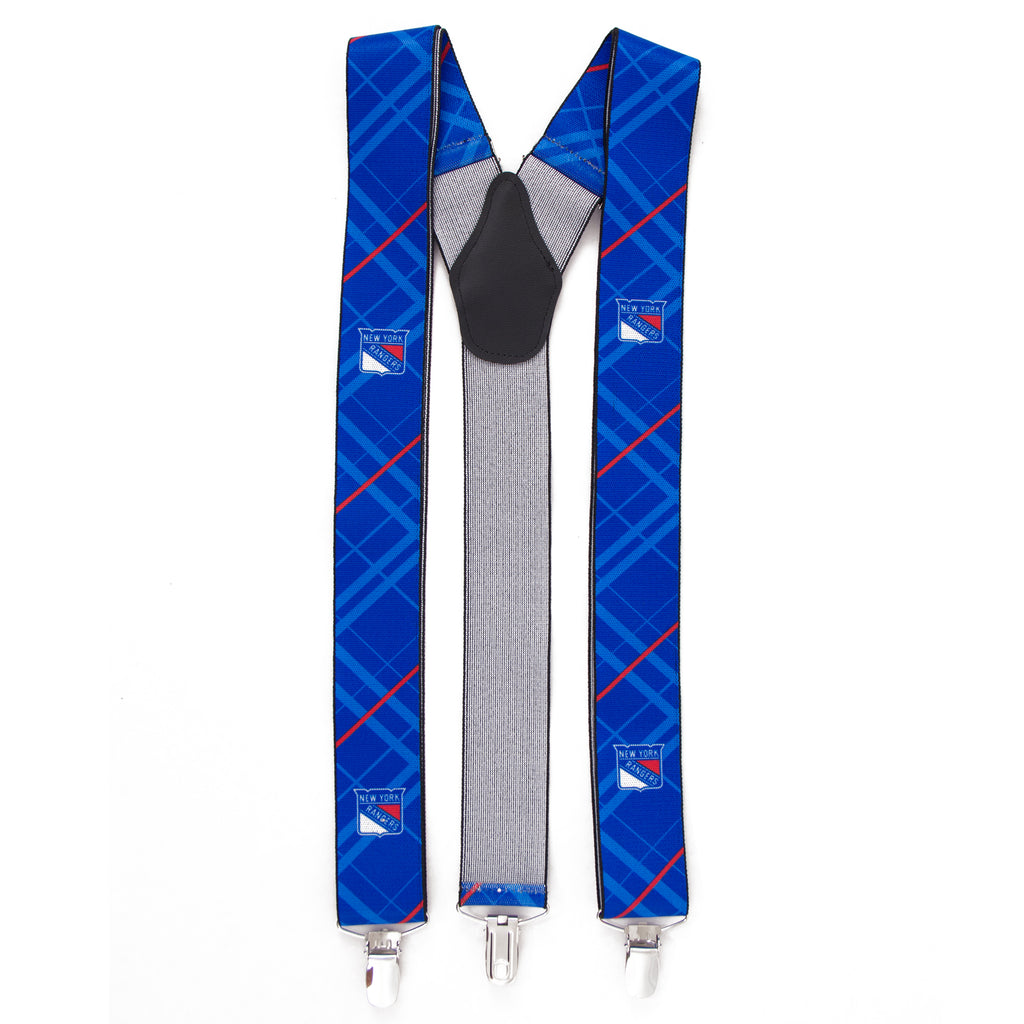  New York Rangers Oxford Suspenders