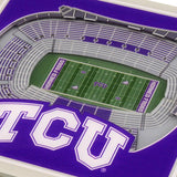 NCAA TCU Horned Frogs 3D StadiumViews Coasters