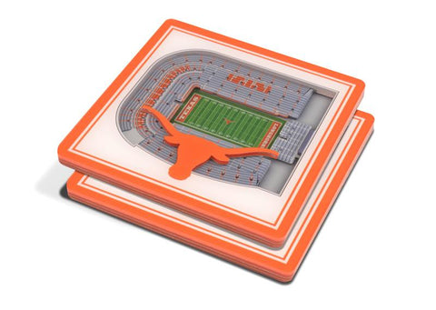 NCAA Texas Longhorns 3D StadiumViews Coasters