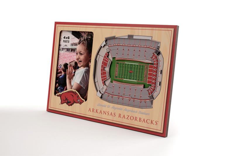 NCAA Arkansas Razorbacks 3D StadiumViews Picture Frame