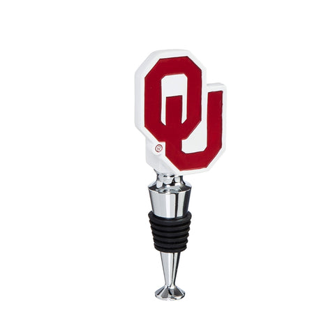 Oklahoma Sooners Wine Bottle Stopper Logo Special Order