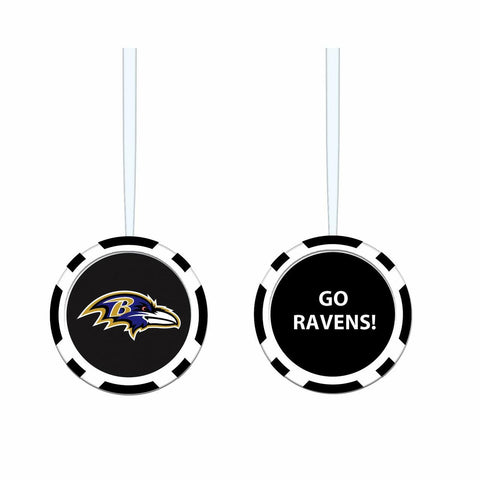 Baltimore Ravens Ornament Game Chip Special Order 