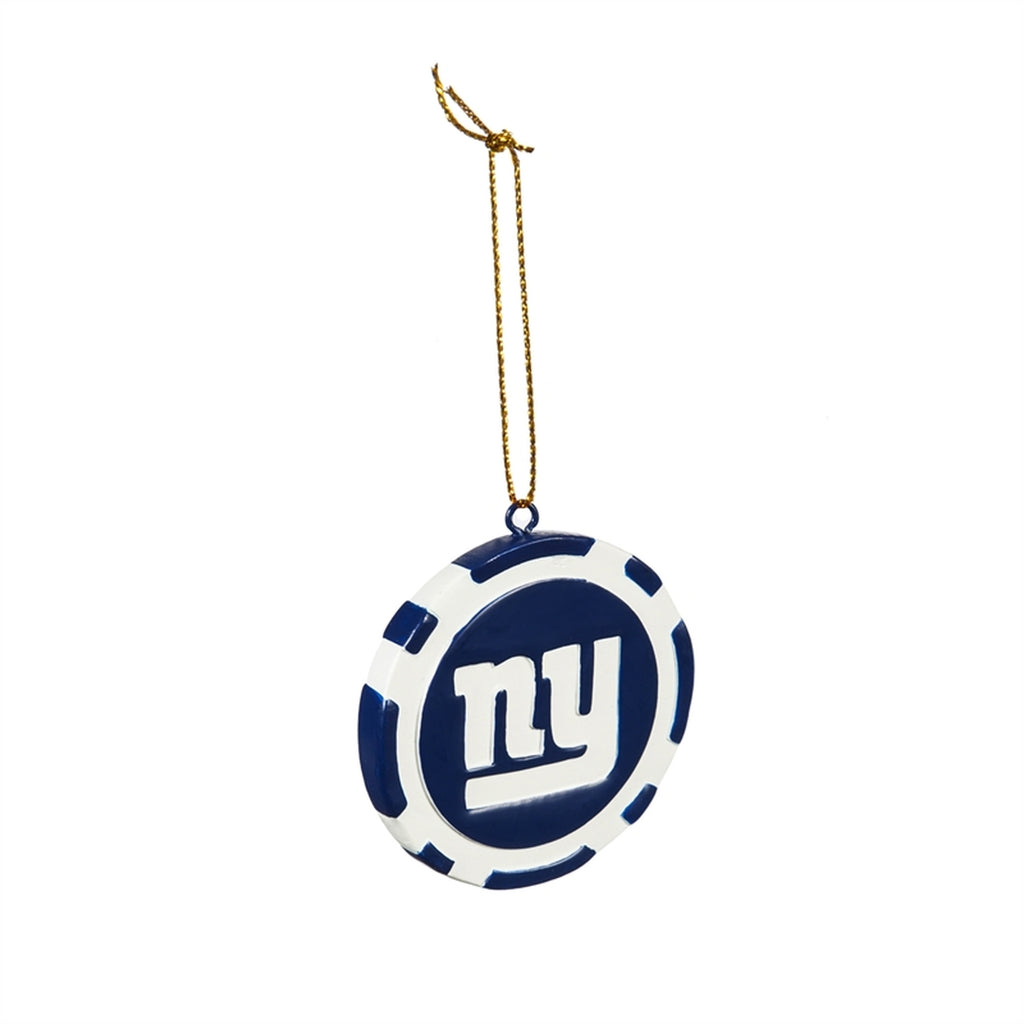 New York Giants Ornament Game Chip Special Order 