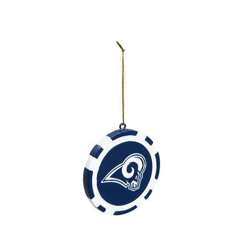 Los Angeles Rams Ornament Game Chip Special Order 