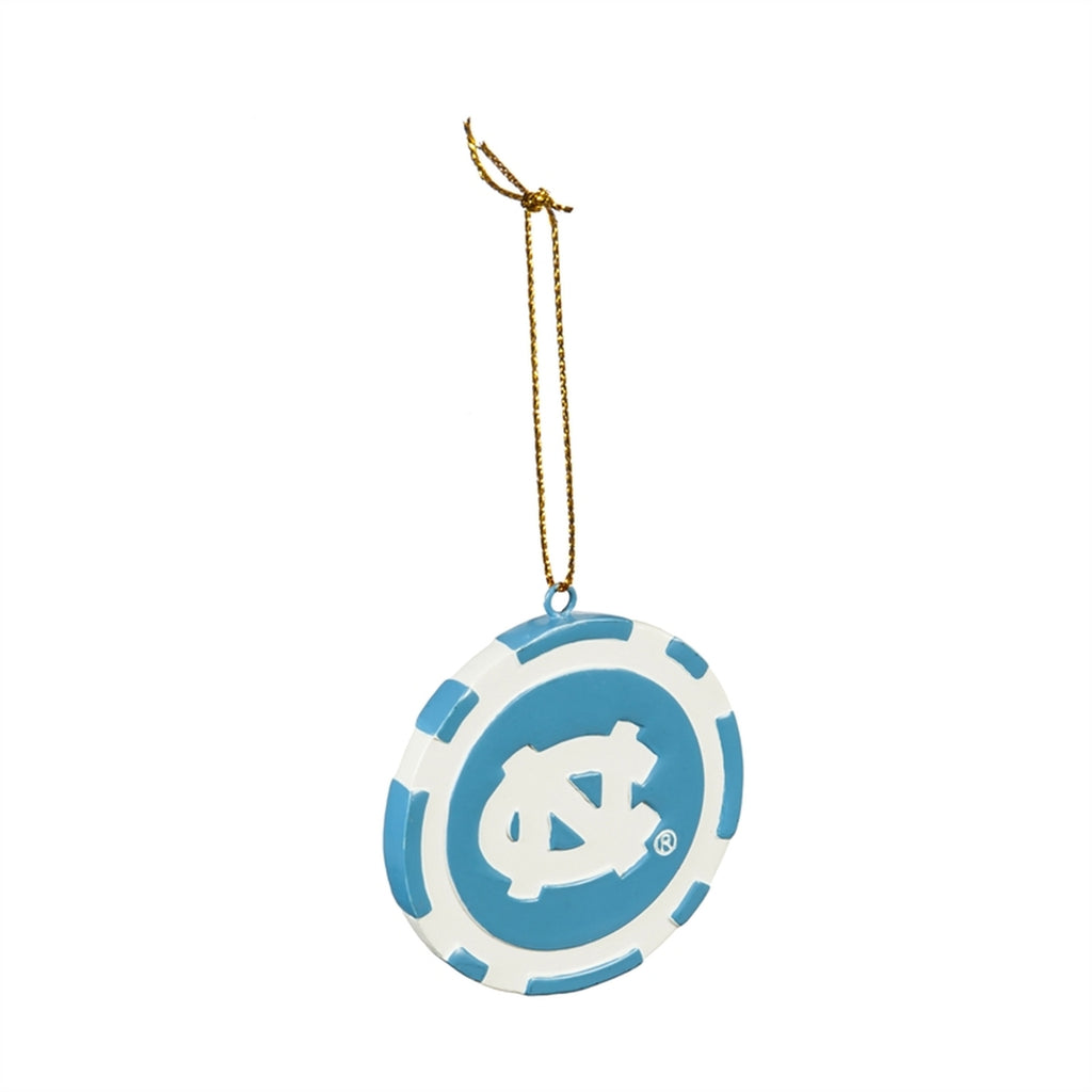 North Carolina Tar Heels Ornament Game Chip Special Order 