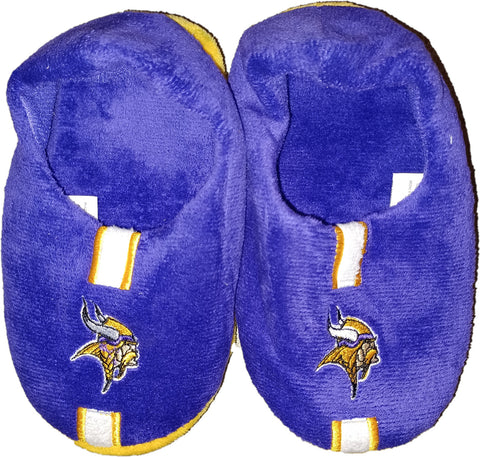 Minnesota Vikings Slipper Youth 4 7 Size 13 1 Stripe (1 Pair) XL