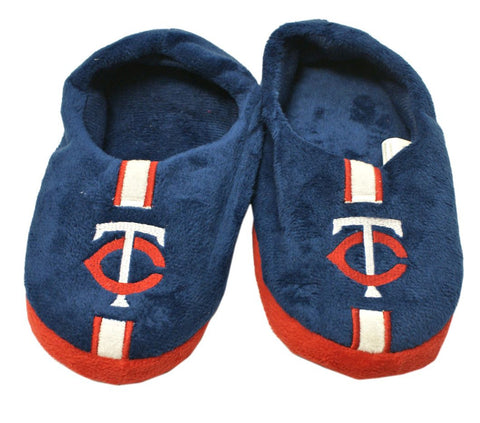 Minnesota Twins Slipper Youth 4 7 Size 11 12 Stripe (1 Pair) L