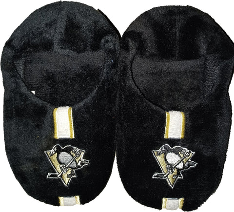 Pittsburgh Penguins Slipper Youth 4 7 Size 10 11 Stripe (1 Pair) M