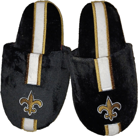 New Orleans Saints Slipper Youth 8 16 Size 1 2 Stripe (1 Pair) S