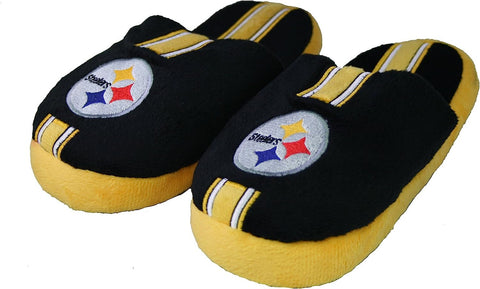 Pittsburgh Steelers Slipper Youth 8 16 Size 5 6 Stripe (1 Pair) L