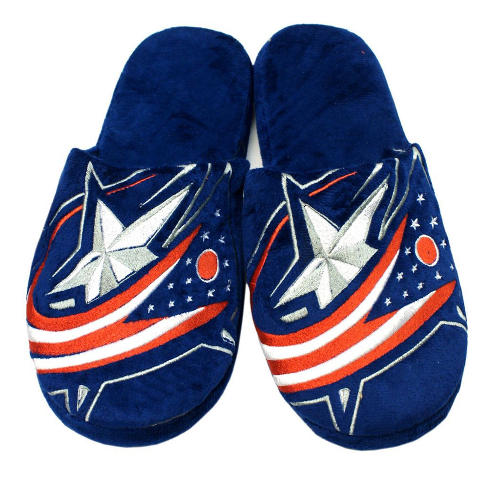 Columbus Blue Jackets Slipper Men Big Logo 1 Pair