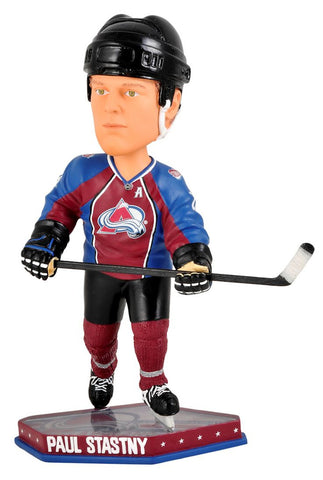Colorado Avalanche Paul Stastny Forever Collectibles Bobblehead Rink Base CO