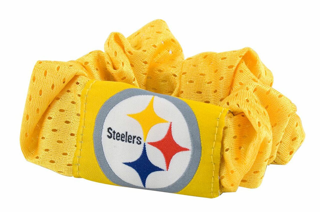 Pittsburgh Steelers Hair Twist Ponytail Holder Gold 