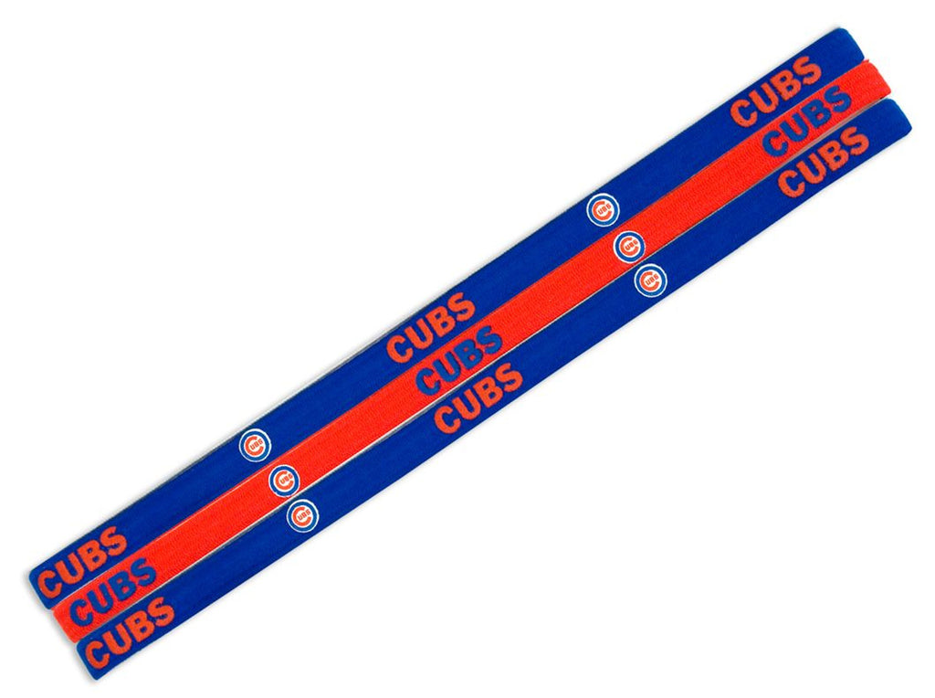 Chicago Cubs Elastic Headbands Special Order