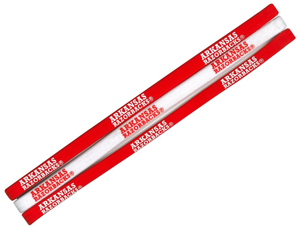 Arkansas Razorbacks Elastic Headbands Special Order