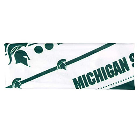 Michigan State Spartans Headband Stretch Patterned Special Order