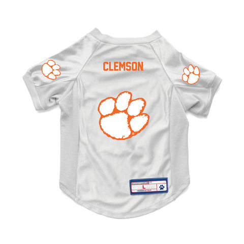 Clemson Tigers Pet Jersey Stretch Size