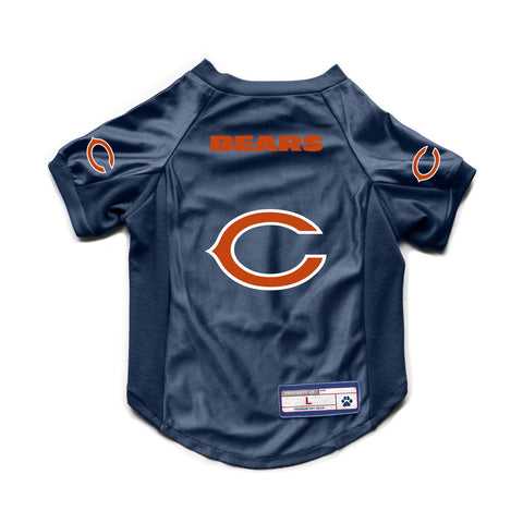 Chicago Bears Pet Jersey Stretch Size