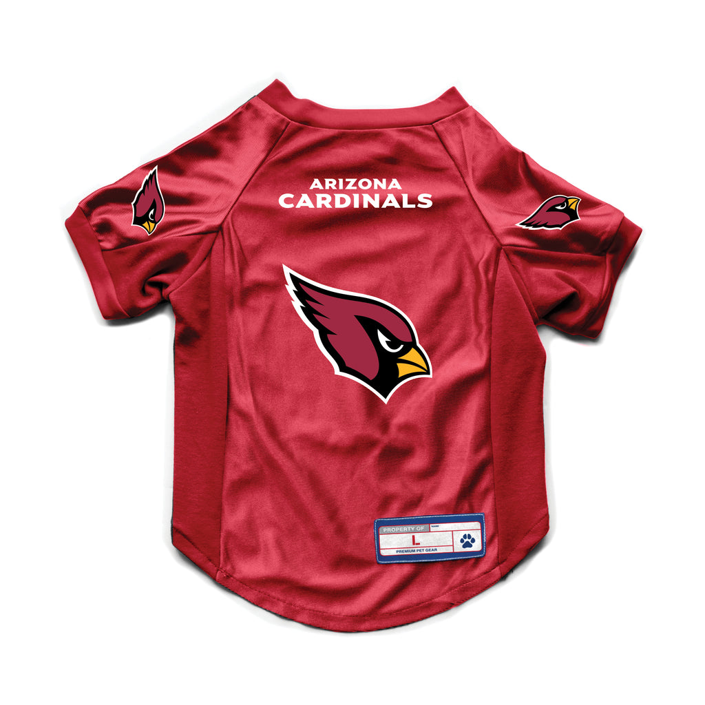 Arizona Cardinals Pet Jersey Stretch Size