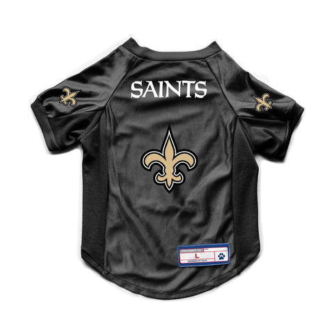 New Orleans Saints Pet Jersey Stretch Size