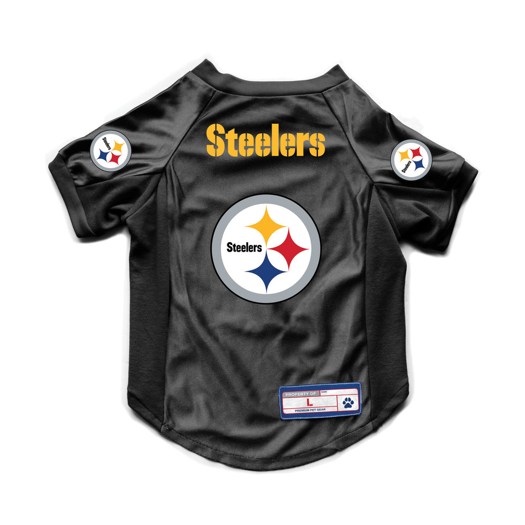 Pittsburgh Steelers Pet Jersey Stretch Size