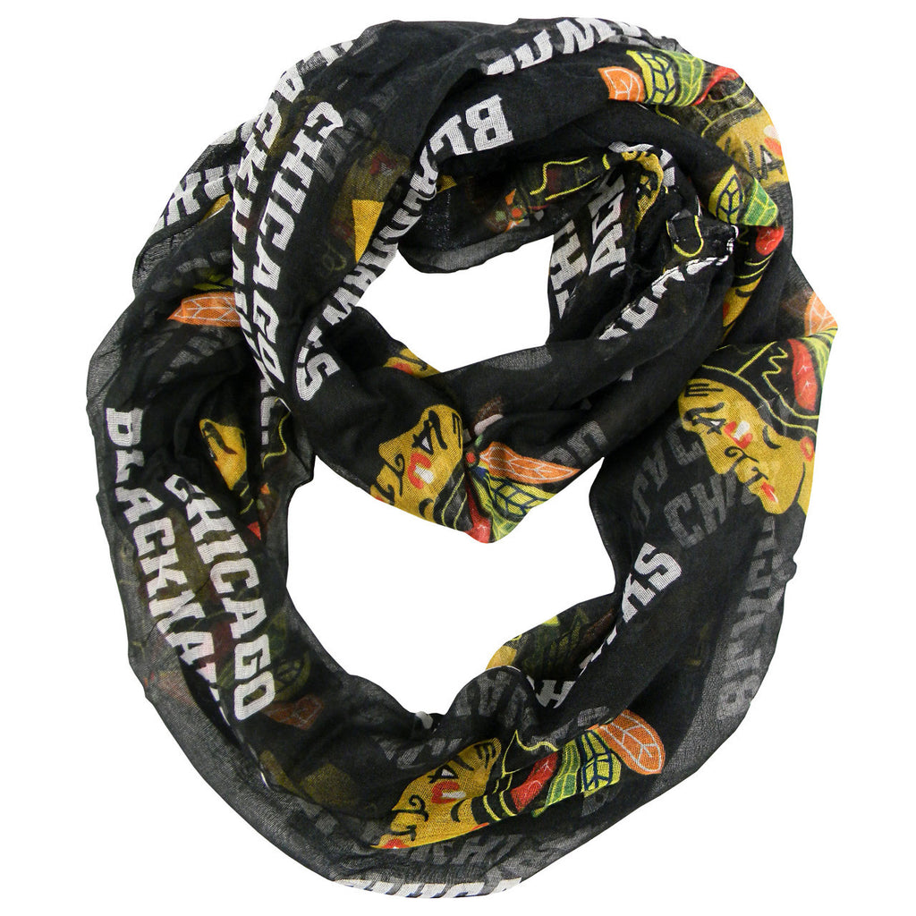 Chicago Blackhawks Infinity Scarf Alternate